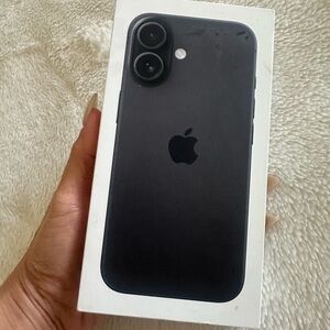 Apple iPhone 16 128GB in Black - Dual Camera Smartphone